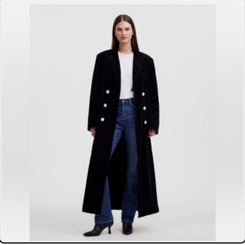 NWT alexa chung for madewell oversized long coat